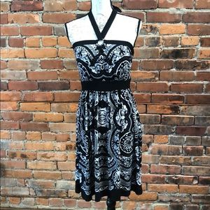 White House black market halter dress 6